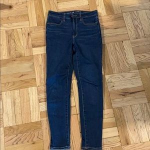American Dark Wash Skinny Jeans